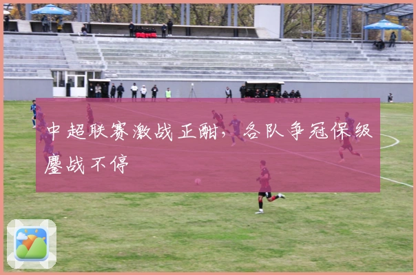 中超联赛激战正酣，各队争冠保级鏖战不停